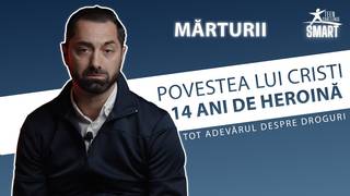 Cadru din mărturia filmată: 14 ani de heroină și legale — povestea unui fost consumator