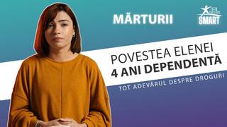 Cadru din mărturia filmată: Povestea Elenei — trafic de persoane la 16 ani